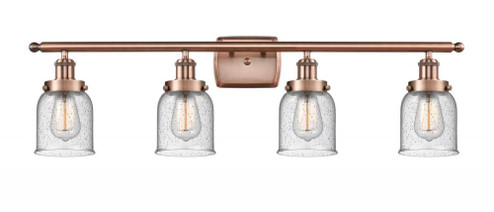 Bell - 4 Light - 36 inch - Antique Copper - Bath Vanity Light (3442|916-4W-AC-G54)