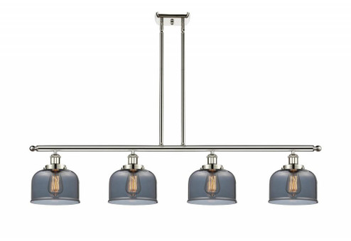 Bell - 4 Light - 48 inch - Polished Nickel - Stem Hung - Island Light (3442|916-4I-PN-G73)