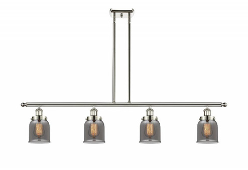 Bell - 4 Light - 48 inch - Polished Nickel - Stem Hung - Island Light (3442|916-4I-PN-G53)