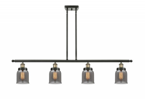 Bell - 4 Light - 48 inch - Black Antique Brass - Stem Hung - Island Light (3442|916-4I-BAB-G53-LED)