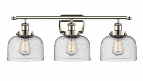Bell - 3 Light - 28 inch - Polished Nickel - Bath Vanity Light (3442|916-3W-PN-G74-LED)