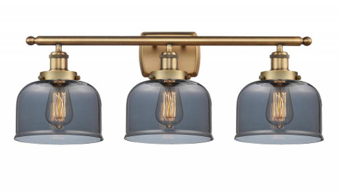 Bell - 3 Light - 28 inch - Brushed Brass - Bath Vanity Light (3442|916-3W-BB-G73)