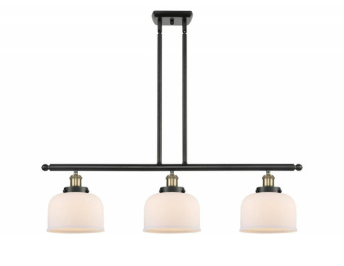 Bell - 3 Light - 36 inch - Black Antique Brass - Stem Hung - Island Light (3442|916-3I-BAB-G71)