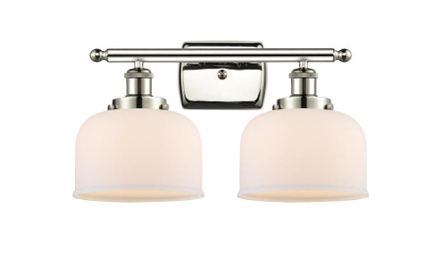 Bell - 2 Light - 18 inch - Polished Nickel - Bath Vanity Light (3442|916-2W-PN-G71-LED)