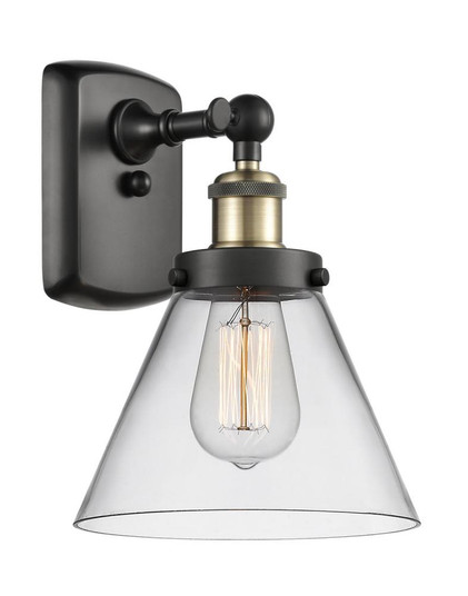 Cone - 1 Light - 8 inch - Black Antique Brass - Sconce (3442|916-1W-BAB-G42)
