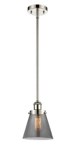 Cone - 1 Light - 6 inch - Polished Nickel - Mini Pendant (3442|916-1S-PN-G63-LED)