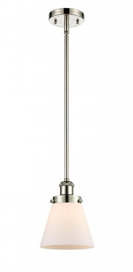 Cone - 1 Light - 6 inch - Polished Nickel - Mini Pendant (3442|916-1S-PN-G61)