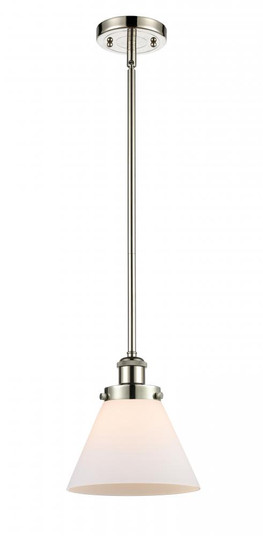 Cone - 1 Light - 8 inch - Polished Nickel - Mini Pendant (3442|916-1S-PN-G41)