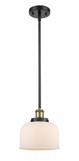 Bell - 1 Light - 8 inch - Black Antique Brass - Mini Pendant (3442|916-1S-BAB-G71)