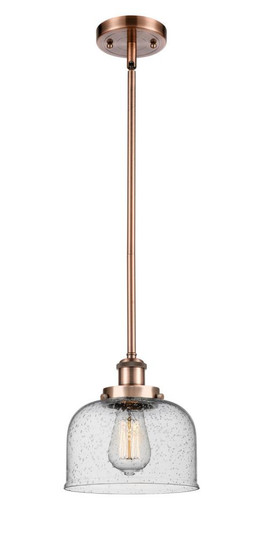 Bell - 1 Light - 8 inch - Antique Copper - Mini Pendant (3442|916-1S-AC-G74)