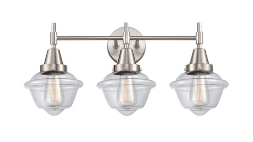 Oxford - 3 Light - 26 inch - Satin Nickel - Bath Vanity Light (3442|447-3W-SN-G532)