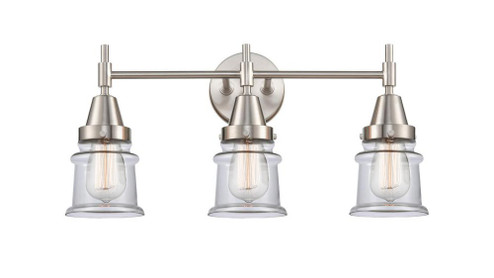 Canton - 3 Light - 23 inch - Satin Nickel - Bath Vanity Light (3442|447-3W-SN-G182S)