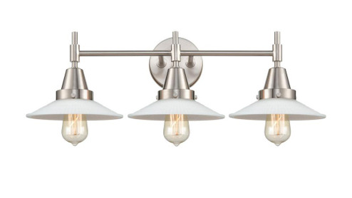 Halophane - 3 Light - 27 inch - Satin Nickel - Bath Vanity Light (3442|447-3W-SN-G1)