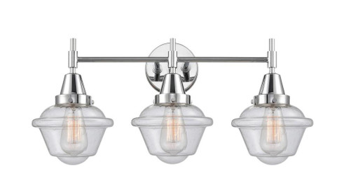 Oxford - 3 Light - 26 inch - Polished Chrome - Bath Vanity Light (3442|447-3W-PC-G534)