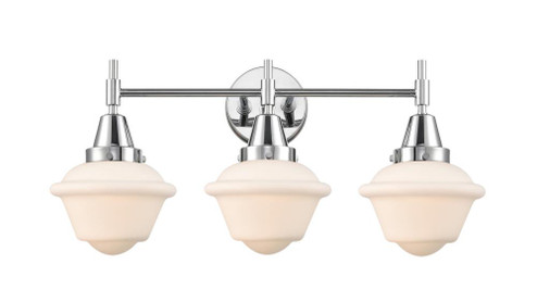 Oxford - 3 Light - 26 inch - Polished Chrome - Bath Vanity Light (3442|447-3W-PC-G531-LED)