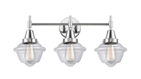 Oxford - 3 Light - 26 inch - Polished Chrome - Bath Vanity Light (3442|447-3W-PC-G532)