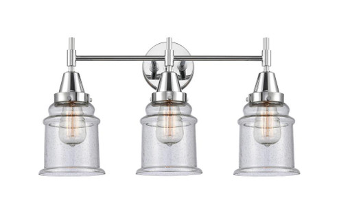 Canton - 3 Light - 24 inch - Polished Chrome - Bath Vanity Light (3442|447-3W-PC-G184)