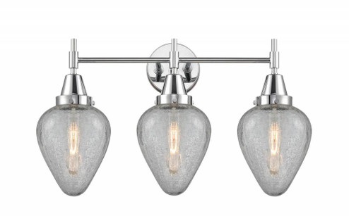 Geneseo - 3 Light - 25 inch - Polished Chrome - Bath Vanity Light (3442|447-3W-PC-G165-LED)