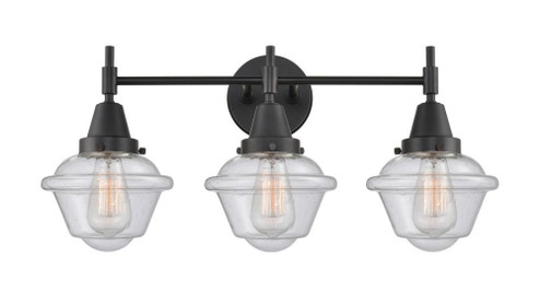 Oxford - 3 Light - 26 inch - Matte Black - Bath Vanity Light (3442|447-3W-BK-G534)