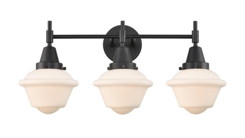 Oxford - 3 Light - 26 inch - Matte Black - Bath Vanity Light (3442|447-3W-BK-G531-LED)
