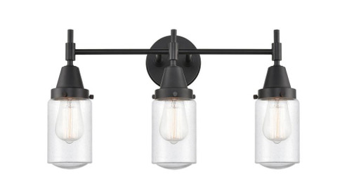Dover - 3 Light - 23 inch - Matte Black - Bath Vanity Light (3442|447-3W-BK-G314-LED)
