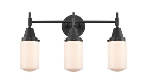 Dover - 3 Light - 23 inch - Matte Black - Bath Vanity Light (3442|447-3W-BK-G311)