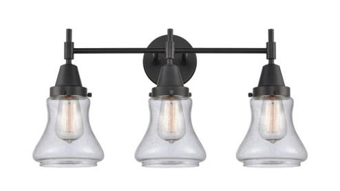 Bellmont - 3 Light - 24 inch - Matte Black - Bath Vanity Light (3442|447-3W-BK-G194-LED)