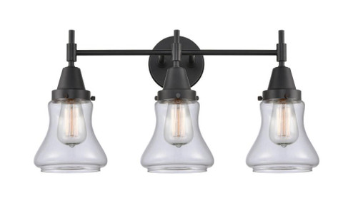 Bellmont - 3 Light - 24 inch - Matte Black - Bath Vanity Light (3442|447-3W-BK-G192)