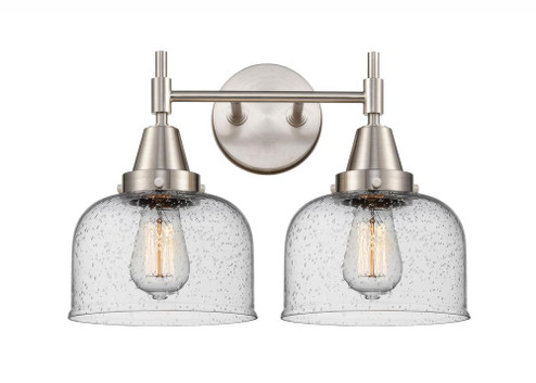 Caden - 2 Light - 17 inch - Satin Nickel - Bath Vanity Light (3442|447-2W-SN-G74-LED)