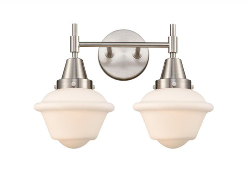 Oxford - 2 Light - 17 inch - Satin Nickel - Bath Vanity Light (3442|447-2W-SN-G531)