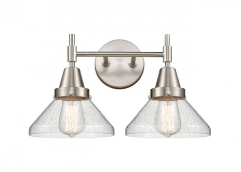 Caden - 2 Light - 17 inch - Satin Nickel - Bath Vanity Light (3442|447-2W-SN-G4474)
