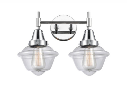 Oxford - 2 Light - 17 inch - Polished Chrome - Bath Vanity Light (3442|447-2W-PC-G532-LED)