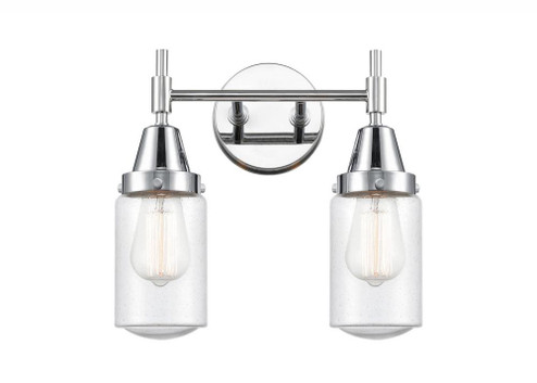 Dover - 2 Light - 14 inch - Polished Chrome - Bath Vanity Light (3442|447-2W-PC-G314)