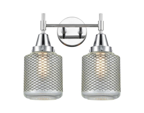 Stanton - 2 Light - 15 inch - Polished Chrome - Bath Vanity Light (3442|447-2W-PC-G262)