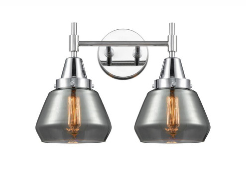 Fulton - 2 Light - 16 inch - Polished Chrome - Bath Vanity Light (3442|447-2W-PC-G173-LED)