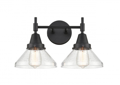 Caden - 2 Light - 17 inch - Matte Black - Bath Vanity Light (3442|447-2W-BK-G4474)