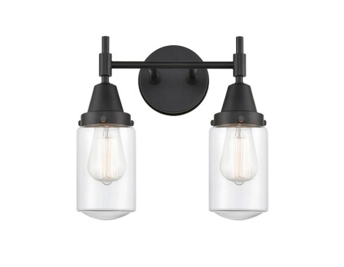 Dover - 2 Light - 14 inch - Matte Black - Bath Vanity Light (3442|447-2W-BK-G312)