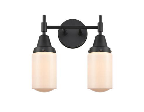 Dover - 2 Light - 14 inch - Matte Black - Bath Vanity Light (3442|447-2W-BK-G311)