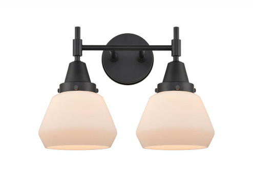 Fulton - 2 Light - 16 inch - Matte Black - Bath Vanity Light (3442|447-2W-BK-G171)