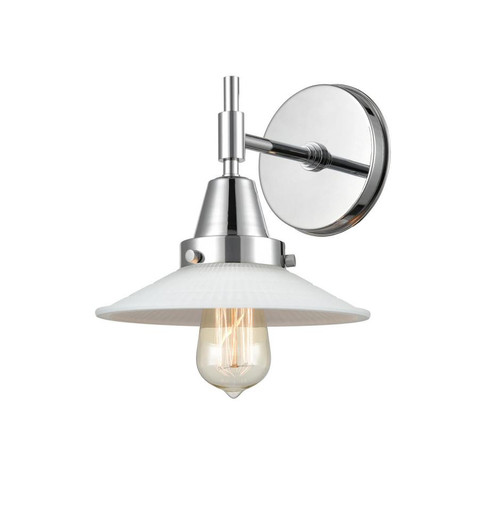 Halophane - 1 Light - 9 inch - Polished Chrome - Sconce (3442|447-1W-PC-G1-LED)