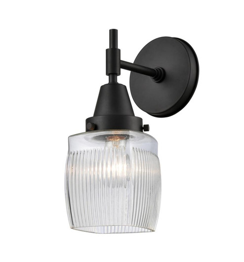 Colton - 1 Light - 6 inch - Matte Black - Sconce (3442|447-1W-BK-G302)
