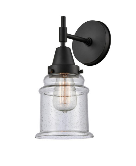 Canton - 1 Light - 6 inch - Matte Black - Sconce (3442|447-1W-BK-G184)