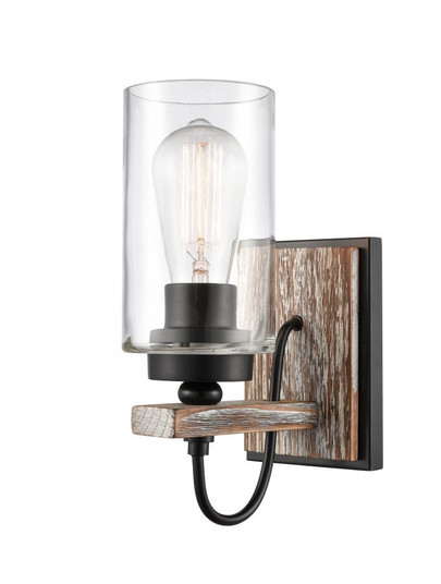 Paladin - 1 Light - 5 inch - Matte Black - Sconce (3442|442-1W-BK-G4422)