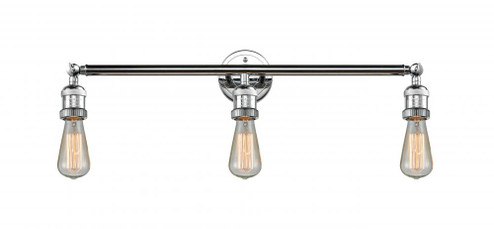 Bare Bulb - 3 Light - 30 inch - Polished Chrome - Bath Vanity Light (3442|205-PC-LED)