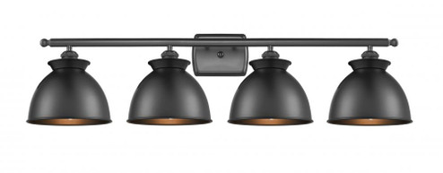 Adirondack - 4 Light - 38 inch - Matte Black - Bath Vanity Light (3442|516-4W-BK-M14-BK)