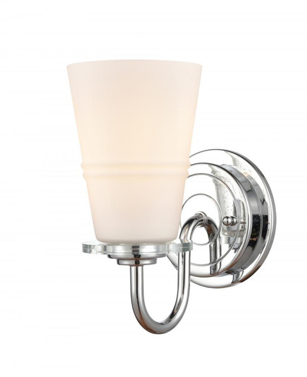 Scarlett - 1 Light - 5 inch - Polished Chrome - Bath Vanity Light (3442|421-1W-PC-W)