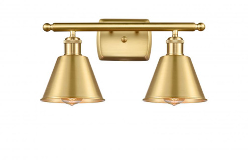 Smithfield - 2 Light - 17 inch - Satin Gold - Bath Vanity Light (3442|516-2W-SG-M8)