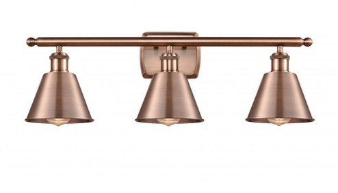Smithfield - 3 Light - 27 inch - Antique Copper - Bath Vanity Light (3442|516-3W-AC-M8)