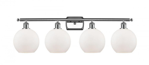 Athens - 4 Light - 38 inch - Polished Chrome - Bath Vanity Light (3442|516-4W-PC-G121-LED)