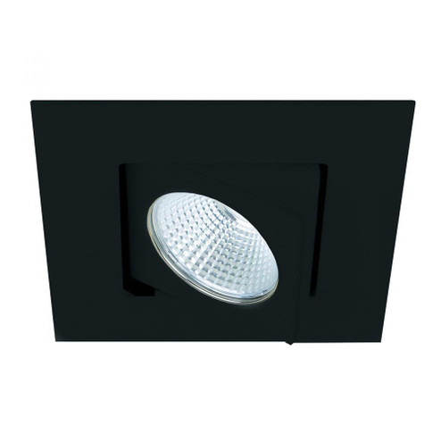 Ocularc 2.0 LED Square Adjustable Trim with Light Engine and New Construction or Remodel Housing (16|R2BSA-N930-BK)